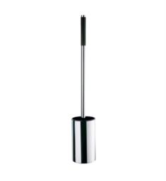 Smedbo FK641 Outline Lite 20 1/2" Free Standing Toilet Brush Holder in Polished Chrome with Long Grip Friendly Handle