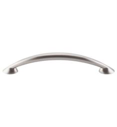 Top Knobs M512 Nouveau II 5 1/8" Center to Center Zinc Alloy Newport Cabinet Pull in Brushed Satin Nickel
