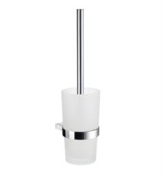 Smedbo AK333 Air 4 3/4" Wall Mount Toilet Brush and Holder in Polished Chrome