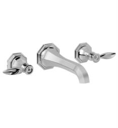 Graff G-1930-LM14 Topaz 7 1/8" Double Handle Wall Mount Widespread Bathroom Sink Faucet