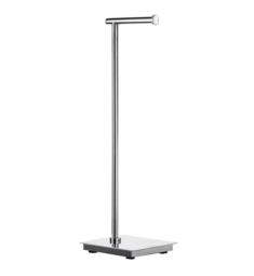 Smedbo FK602 Outline 23 7/8" Free Standing Square Base Euro Toilet Paper Holder in Polished Stainless Steel
