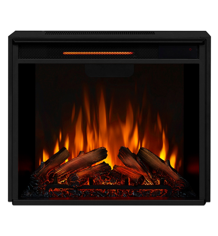 Real Flame G8600e B Silverton 48, Silverton Electric Fireplace Mantel Package In White G8600e W