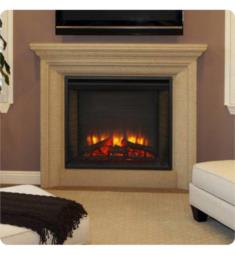 SimpliFire SF-BI30-EB 31 1/8" Built-In Traditional Electric Fireplace in Black