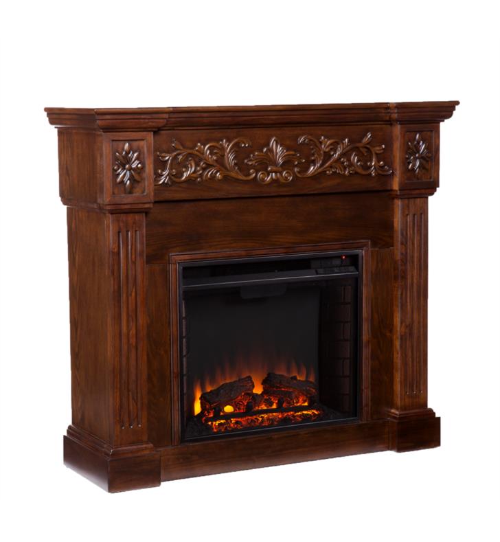 Electric Fireplace Mantel Package, Southern Enterprises Fireplace Replacement Parts