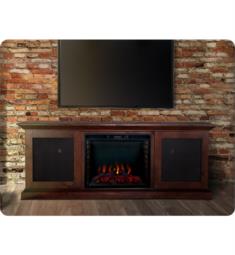 Allen Home ASMM-019-2470-P109-T Metallo 70" Infrared Electric Fireplace TV and Media Console in Pine Café