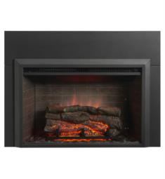 GreatCo GI-32-ZC-IS-42-ZC 31 1/2" Traditional Electric Fireplace Insert with 42 1/2" Flush Mount Conversion Kit in Black