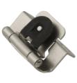Hickory Hardware P5313 1 1/2" Partial Overlay Self Closing Single Demountable Cabinet Hinges