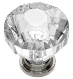 Hickory Hardware HH74689-CA14 Crystal Palace 1 1/4" Geometric Cabinet Knob in Bright Nickel