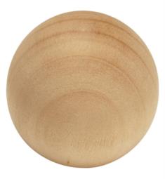 Hickory Hardware P180-UW Natural Woodcraft 1 1/4" Round Cabinet Knob in Unfinished Wood