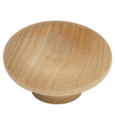 Hickory Hardware P186-UW Natural Woodcraft 2" Mushroom Cabinet Knob in Unfinished Wood