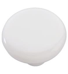 Hickory Hardware P814-W Midway 1 1/2" Mushroom Cabinet Knob in White