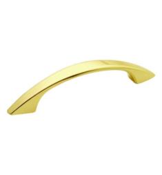 Hickory Hardware P116-3 Sunnyside 3" Center to Center Handle Cabinet Pull in Polished Brass