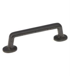 Hickory Hardware P3672-BI Carbonite 4" Center to Center Bar Cabinet Pull in Black Iron