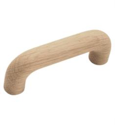 Hickory Hardware P673-UW Natural Woodcraft 3" Center to Center Handle Cabinet Pull in Unfinished Wood