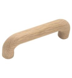 Hickory Hardware P674-UW Natural Woodcraft 3 1/2" Center to Center Handle Cabinet Pull in Unfinished Wood