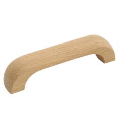 Hickory Hardware P687-UW Natural Woodcraft 3 3/4" Center to Center Handle Cabinet Pull in Unfinished Wood