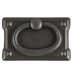 Hickory Hardware PA0711-BMA Old Mission 1 1/8" Center to Center Finger Cabinet Pull in Black Mist Antique