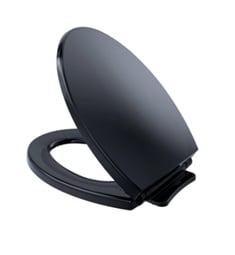 TOTO SS114#51 SoftClose Elongated Closed-Front Toilet Seat and Lid in Ebony