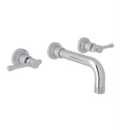 ROHL A3307TO-2 Campo 2 1/8" Double Handle Wall Mount Widespread Bathroom Sink Faucet Trim Only