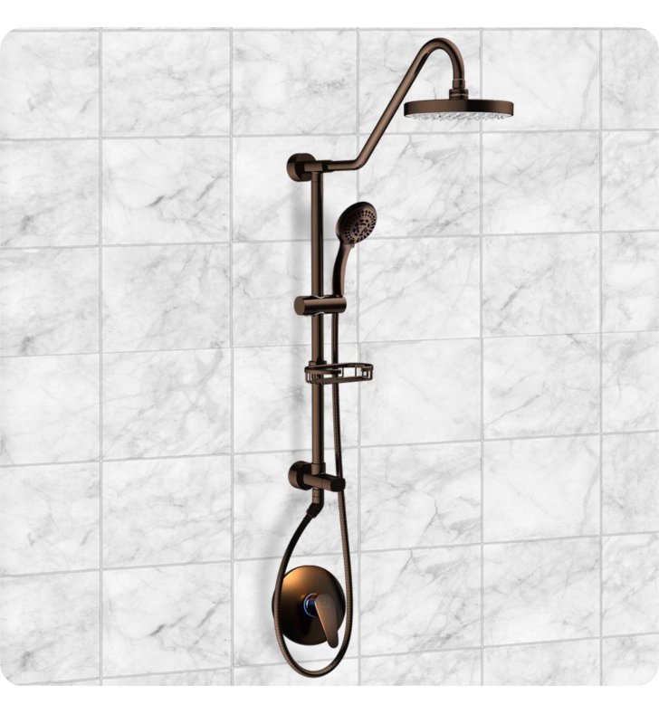 Pulse 1011-ORB-1.8GPM Kauai III Shower System in Oil ...