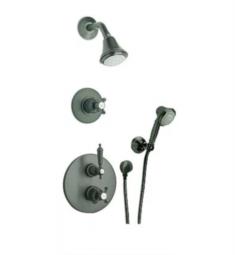 LaToscana ORN-OPT-3A Ornellaia Thermostatic Shower System with Three Way Diverter and Handshower Kit