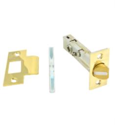 Baldwin 5525030P Estate Privacy Door Lever Latch for 2 3/4" Backset in Polished Brass