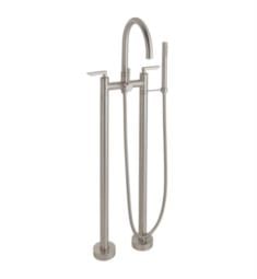California Faucets 1103.18 Asilomar 41 3/4" Contemporary Floor Mount Tub Filler with 1.8 GPM Handshower
