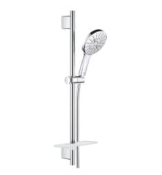 Grohe 265470 SmartActive 130 24 7/8" Multi Function Round Handshower and Slide Bar