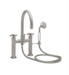 California Faucets 1308.18 Palomar 18 5/8" Traditional Deck Mount Tub Filler with 1.8 GPM Handshower