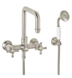 California Faucets 1406.18 Hermosa 10 1/8" Traditional Wall Mount Tub Filler with 1.8 GPM Handshower