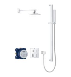 Grohe 34747000 Grohtherm Thermostatic Valve Shower System in StarLight Chrome