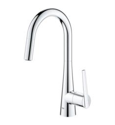Grohe 322263 Ladylux 15 3/4" Single Handle Deck Mounted Pull-Out Spray Kitchen Faucet
