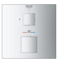 Grohe 241570 Grohtherm 6 1/4" Single Function Thermostatic Shower Trim with Volume Control