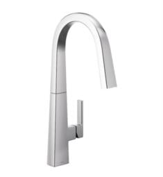 Moen S75005 Nio 18 3/8" Single Hole Deck Mounted High Arc Pull-Down Kitchen Faucet