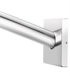Moen CSR2167 Triva 59" Wall Mount Low-Profile Curved Shower Curtain Rod