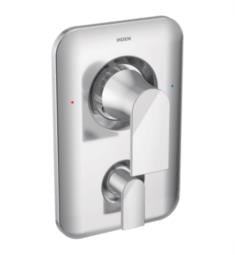 Moen T2470 Genta 9 7/8" Three Function Pressure Balanced Valve Trim with Double Lever Handles and Integrated Diverter
