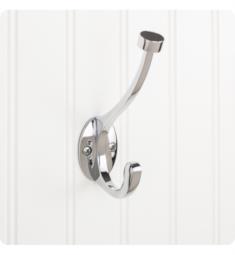 Hardware Resources YD60-550 Kingsport 1 1/2" Wall Mount Double Robe Hook