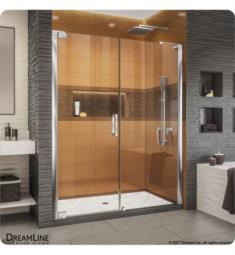 DreamLine SHDR-43300 Elegance-LS 53 1/4" to 65 3/4" Frameless Pivot Shower Door with 30" Inline Panel