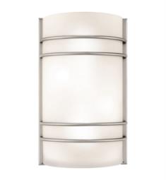 Access Lighting 20416LEDDLP-BS-OPL Artemis 2 Light 7 1/2" LED 3000K Indoor Wall Sconce in Brushed Steel with Opal Glass Shade