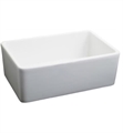 Fairmont Designs S-F2016WH 20" Fireclay Apron Front Sink in White