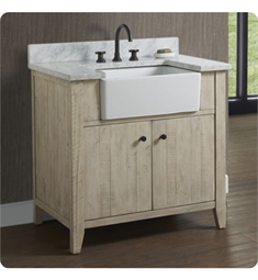 Fairmont Designs 1515-FV30A River View 30" Farmhouse Vanity in Toasted Almond