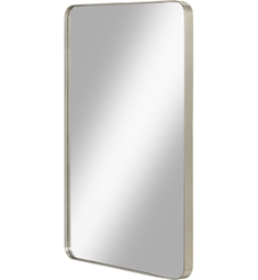 Fairmont Designs 1100-M24BN Reflections 24" Metal Frame Mirror in Brushed Nickel