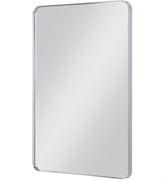 Fairmont Designs 1100-M24PC Reflections 24" Metal Frame Mirror in Polished Chrome