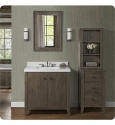 Fairmont Designs 1516-V36 River View 36" Freestanding Single Bathroom Vanity Base in Coffee Bean