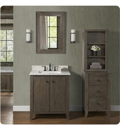 Fairmont Designs 1516-V30 River View 30" Freestanding Single Bathroom Vanity Base in Coffee Bean