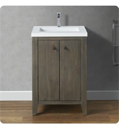 Fairmont Designs 1516-V24 River View 24" Freestanding Single Bathroom Vanity Base in Coffee Bean