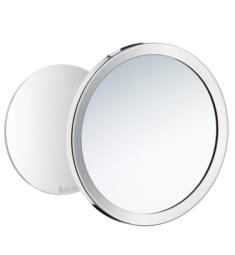 Smedbo FK442 Outline 6" Wall Mount Self-Adhesive/Magnetic Shaving Make-Up Mirror in Polished Chrome