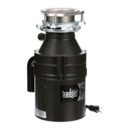 InSinkErator BADGER-5XP-W-C Badger 6 3/8" Continuous Feed Garbage Disposal in Waterborne Gray Enamel with Power Cord - 3/4 HP