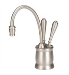 InSinkErator F-HC2215 Indulge Tuscan 8 1/2" Double Handle Deck Mounted Instant Hot/Cool Water Dispenser Faucet