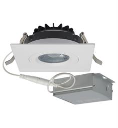 Satco S11621 1 Light 4 7/8" LED 3000K Gimbaled Direct Wire Downlight Recessed Light in White with Remote Driver